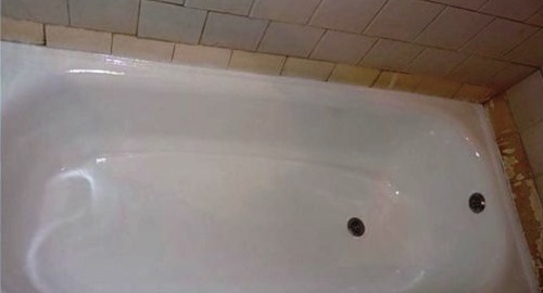 Реставрация ванны жидким акрилом | Копорье